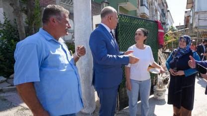 Gaziemir Belediyesi, Yangında Zarar Gören Evleri Yeniledi