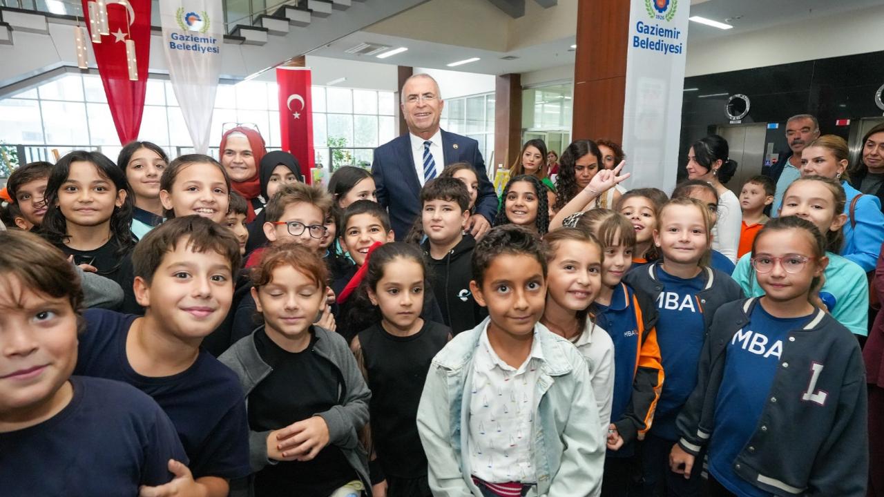 Gaziemirli Çocuklar Su Krizine Dikkat Çekti