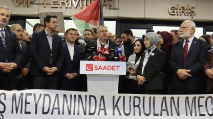 İsrail’in alıkoyduğu milletvekillerimiz İstanbul’da