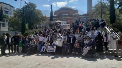 Kadınlardan Gazze İçin Vicdan Zinciri