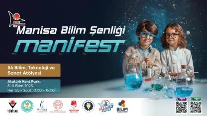 MANİFEST Bilim Şenliği 8 Ekim’de Başlıyor