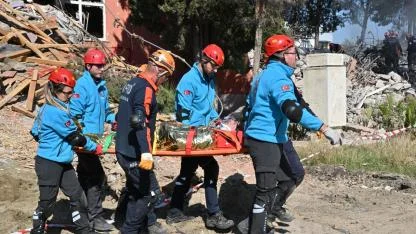 Manisa’da 6,6 Büyüklüğünde Deprem Tatbikatı