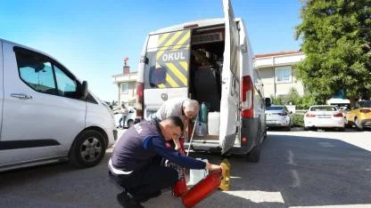 Narlıdere’de okul servislerine sıkı denetim