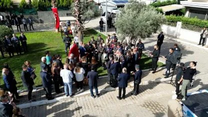Narlıdere’de şehit Teğmen Ali Emre’nin adı parkta ölümsüzleşti