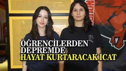 Öğrencilerden Depremde Hayat Kurtaracak İcat