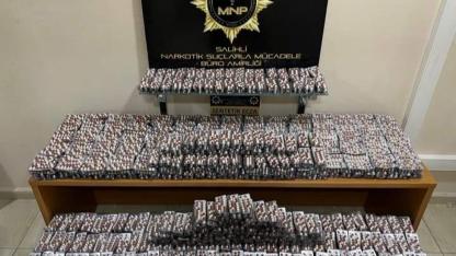 Salihli’de 30 Bin Adet Sentetik Ecza Ele Geçirildi: 4 Şüpheli Tutuklandı