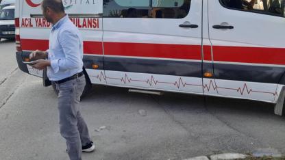 Yunusemre’de otomobil ile motosiklet çarpıştı: 1 yaralı