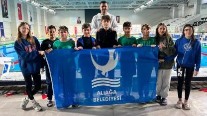 Aliağalı Yüzücüler Geleneği Bozmadı: Aliağa Yine Türkiye Finallerinde