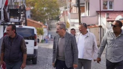 Başkan Mesut Ergin’den Hamdibey Mahallesi’nde Yerinde İnceleme