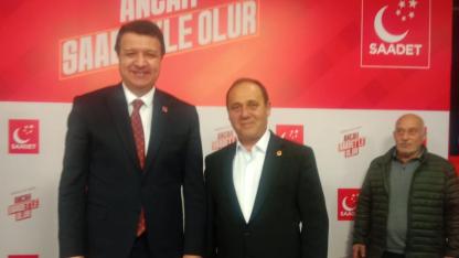 Başkan Zeytinli, Ankara’da Genel Başkan Mahmut Arıkan’la Görüştü