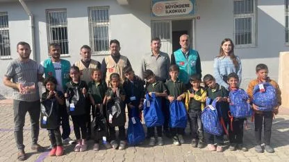 Cansuyu Derneği’nden Hasankeyf'e  Sıcak El: Öğrencilere Kışlık ve Kırtasiye Desteği