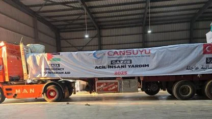 Cansuyu’ndan Gazze’ye 400 Ton Acil İnsani Yardım -Yardım Tırları RefahKapısı’ndan Gazze’ye Ulaşacak