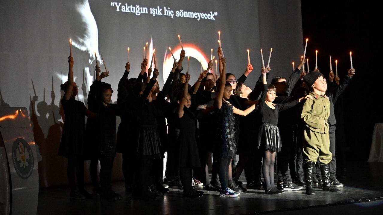 ÇKSM’li Miniklerden Duygulandıran Atatürk’ü Anma Programı