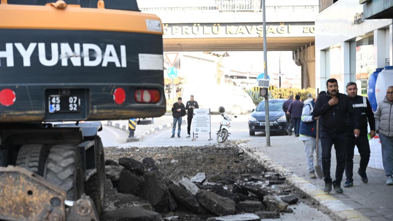 Garaj Caddesi’nde Asfalt Yenileme Başladı