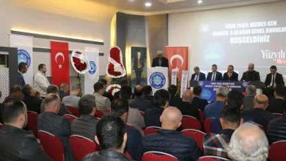 Hakan Göktaş Yeniden Manisa Türk Yerel Hizmet-Sen Başkanı Seçildi