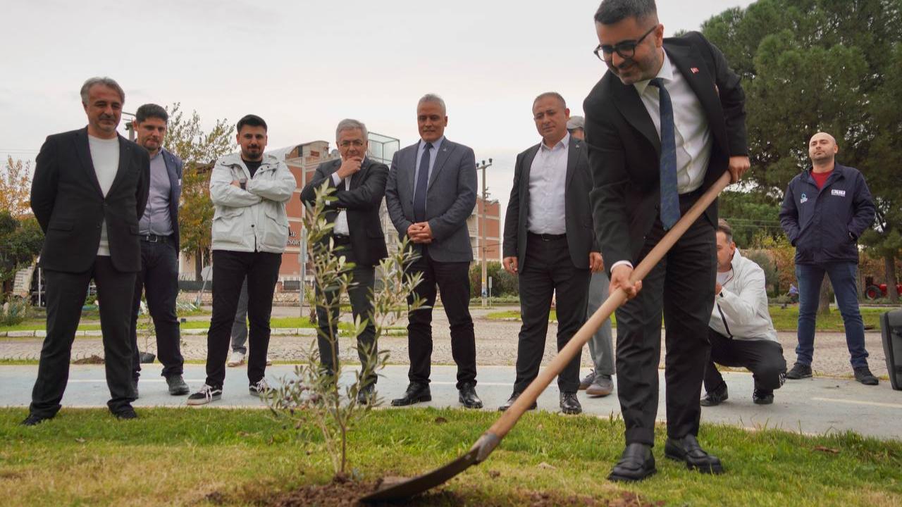 Kar Spor İda Ultra öncesi zeytin fidanları dikildi