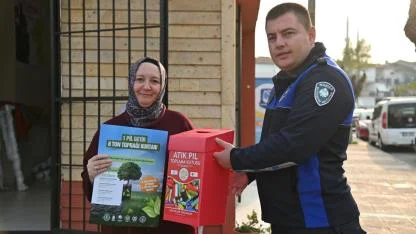 Manisa Büyükşehir Belediyesi’nden Atık Pil Toplama Kampanyası