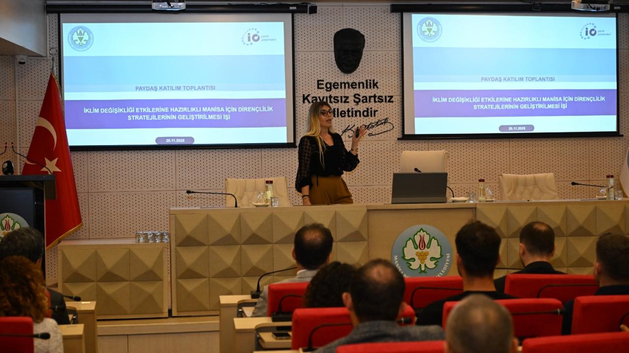 Manisa’da İklim Dirençliliği İçin Kritik Toplantı Yapıldı