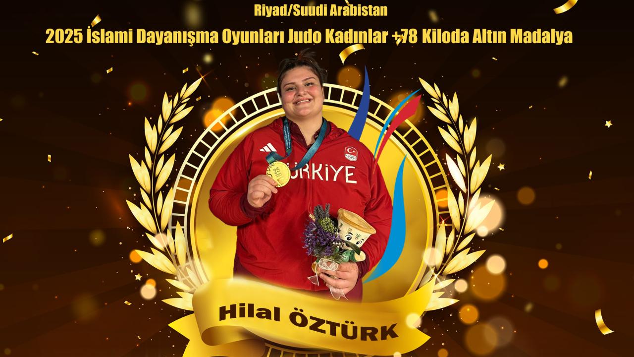 MCBÜ’lü Judocu Hilal Öztürk’ten Altın Zafer