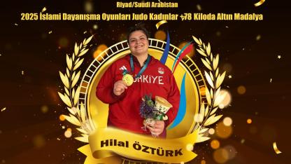 MCBÜ’lü Judocu Hilal Öztürk’ten Altın Zafer