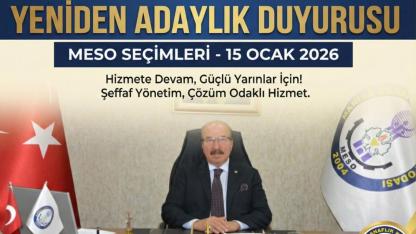 MESO Başkanı Bahattin Akyüz yeniden aday