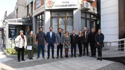 Mimarlar Odası Adayı Teker'den Gazeteciler Cemiyetine Ziyaret