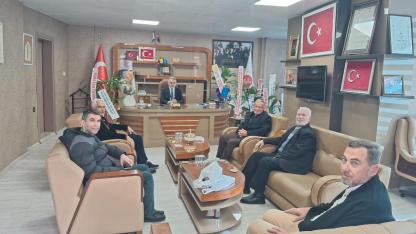 Saadet Partisi’nden Soma Müftüsü Halil Uzun’a Ziyaret