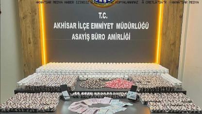 Akhisar’da 10 bin sentetik hap ele geçirildi: 1 tutuklama