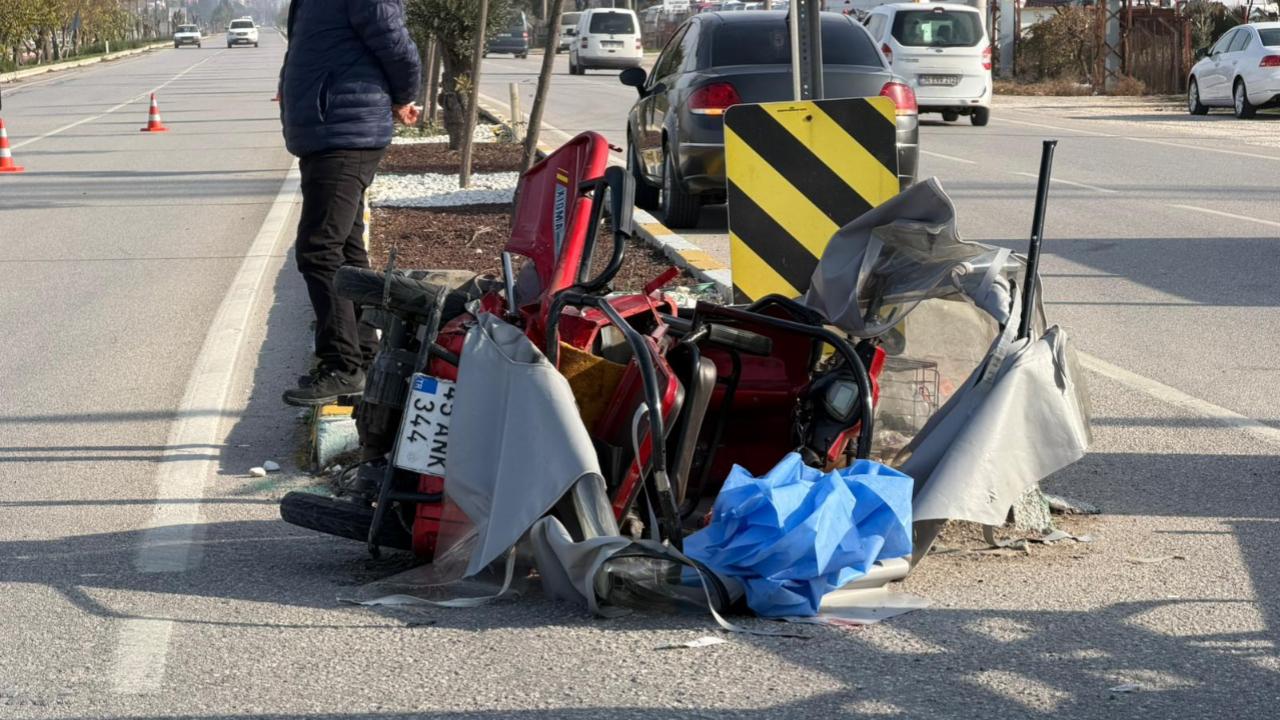 Akhisar’da elektrikli bisiklet kazasında 1 kişi öldü