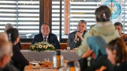 Başkan Dutlulu Soma’da projeleri ve hizmetleri anlattı