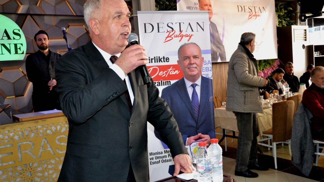 Destan Bulgay Pazarcı Esnafına Yeni Projeleri Anlattı