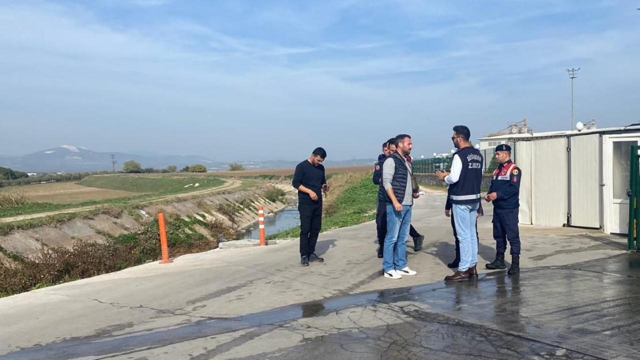 DSİ kanalına atık su boşaltan işletmeye işlemi