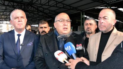 Federasyon Başkanı Ali Karaca'dan Perşembe  Pazarı Ziyareti