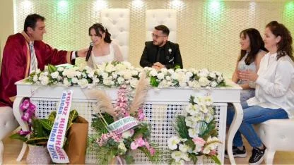 Giresun'da 871 Çift Mutluluğa "Evet" Dedi