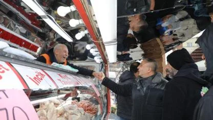 Hakan Şimşek Nurlupınar'da: Esnafın Talepleri Çözülecek