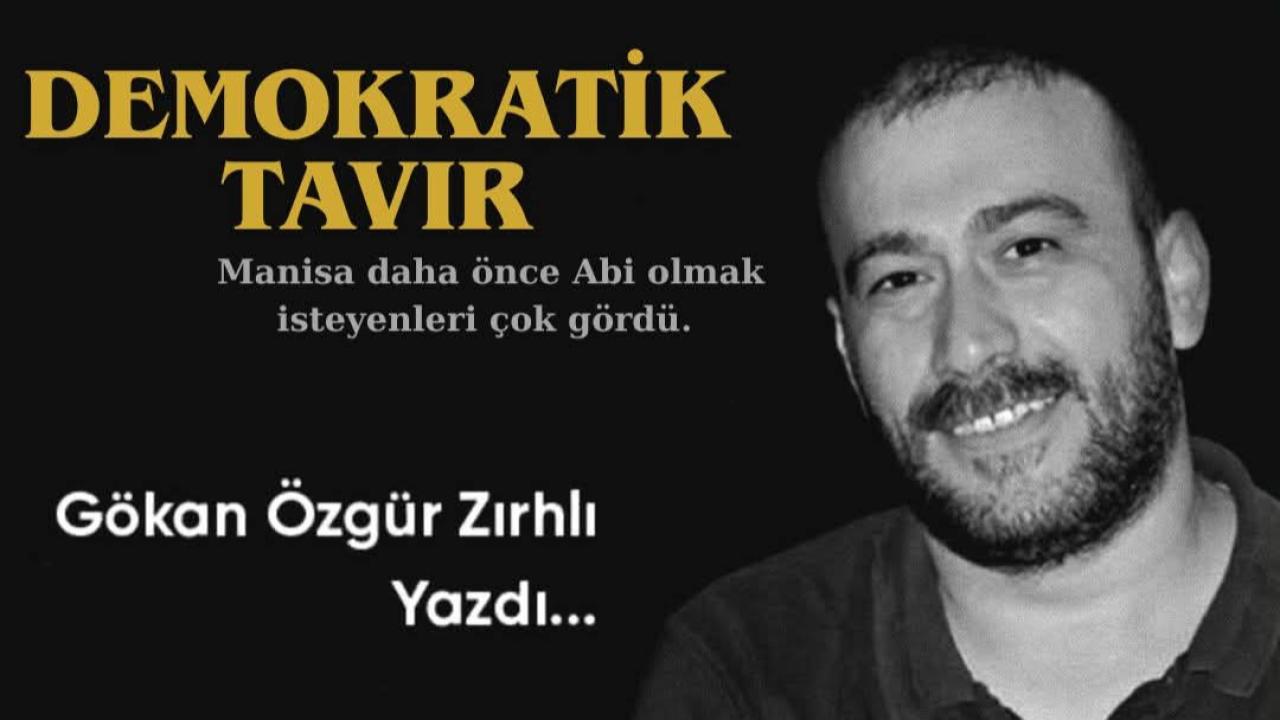 HATA DEĞİL, DEMOKRATİK TAVIRDIR...