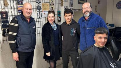 Manisa’da Ecerbilgiç’ten esnaf ziyaretleri hız kesmiyor