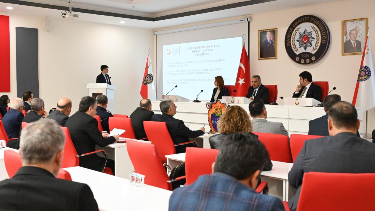 Manisa’da İl Göç Koordinasyon Kurulu toplandı