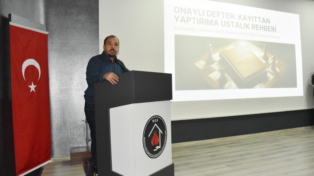 Manisa’da İSG uzmanlarından yılın son buluşması