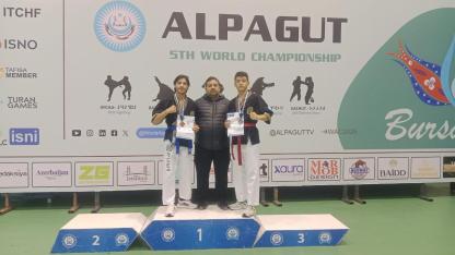 Manisalı sporculardan Alpagut’ta üç dünya derecesi