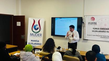 MUDER’den uluslararası öğrencilere dış ticaret semineri