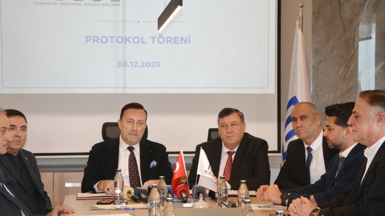 Muradiye OSB’den küçük sanayi sitesi için imzalar atıldı