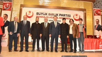 BBP Manisa Kongresinde Görgülü Güven Tazeledi