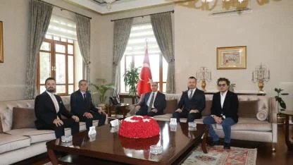 Başkan Şimşek’ten Vali Özkan’a nezaket ziyareti
