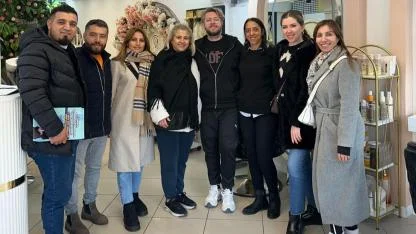 Rahime Ecerbilgiç projelerini sahada esnafla paylaşmaya devam ediyor