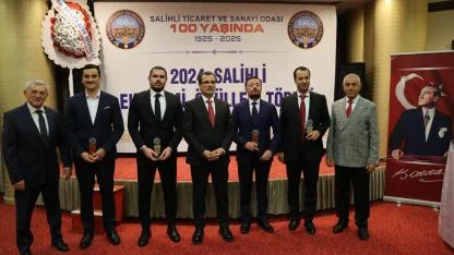 Salihli TSO Kent Ekonomi Ödülleri sahiplerini buldu
