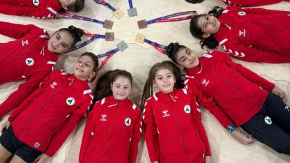 Tarzan Cimnastik Spor Kulübü Türkiye Şampiyonasına Damga Vurdu