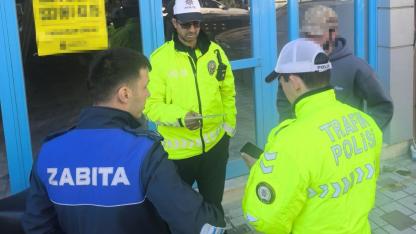 Turgutlu’da kaldırım işgallerine ortak denetim