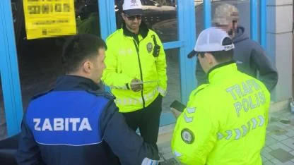 Turgutlu’da kaldırım işgallerine ortak denetim