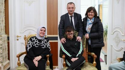 Yunusemre Belediyespor’dan down sendromlu bireylere judo